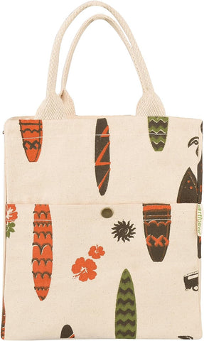 earthsave Insulated Lunch Bag for Office Women & Men (Orange & White) | Eco-Friendly Canvas Tiffin Bags for School, Cotton Drawstring Lunch Bag for Kids| Cloth Lunch Box Bags | Surfer Lunch Bag earthsave Insulated Lunch Bag for Office Women & Men (Orange & White) | Eco-Friendly Canvas Tiffin Bags for School, Cotton Drawstring Lunch Bag for Kids| Cloth Lunch Box Bags | Surfer Lunch Bag