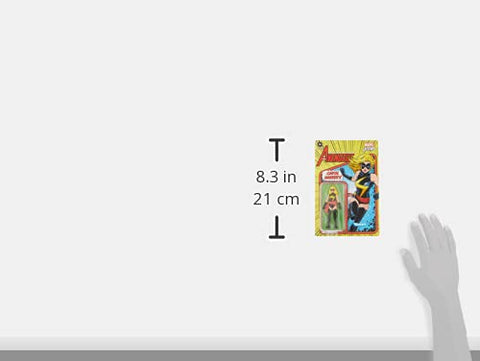 Marvel Hasbro Legends Series 3.75-inch Retro 375 Collection Carol Danvers Action Figure Toy Marvel Hasbro Legends Series 3.75-inch Retro 375 Collection Carol Danvers Action Figure Toy