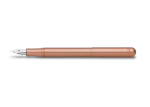 Kaweco LILIPUT Fountain Pen Copper I Premium Copper Fountain Pen for Ink Cartridges I Exclusive Fountain Pen 12.5 cm I Nib: F (Fine) Kaweco LILIPUT Fountain Pen Copper I Premium Copper Fountain Pen for Ink Cartridges I Exclusive Fountain Pen 12.5 cm I Nib: F (Fine)