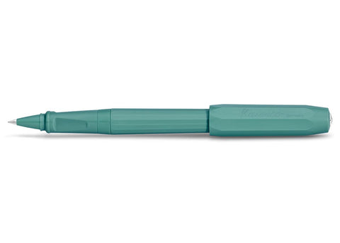 Kaweco Perkeo Rollerball Pen Breezy Teal I Gel Pen with Refill for School I Beginner Roller with Ergonomic Grip for Comfortable Writing with Interchangeable Gel Refill 14.5 cm Kaweco Perkeo Rollerball Pen Breezy Teal I Gel Pen with Refill for School I Beginner Roller with Ergonomic Grip for Comfortable Writing with Interchangeable Gel Refill 14.5 cm