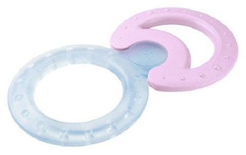 NUK Cooling Teething Ring Set- Assorted colours