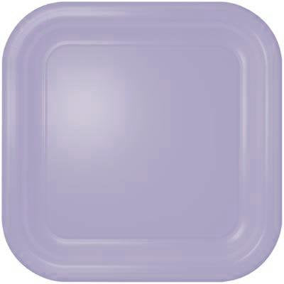 Hallmark Lilac Bloom Square Dinner Plate 12 Count Hallmark Lilac Bloom Square Dinner Plate 12 Count
