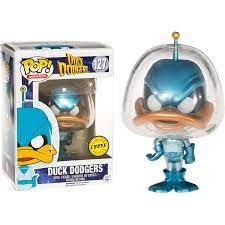 Funko POP Duck Dodgers Chase bundled with Box Protector Funko POP Duck Dodgers Chase bundled with Box Protector