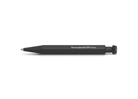 Kaweco SPECIAL S Ball Pen Black I Retractable Ballpoint Pen with Standard D1 Refills in a Tin Box I Aluminium Ball Pen 10.5 cm Kaweco SPECIAL S Ball Pen Black I Retractable Ballpoint Pen with Standard D1 Refills in a Tin Box I Aluminium Ball Pen 10.5 cm
