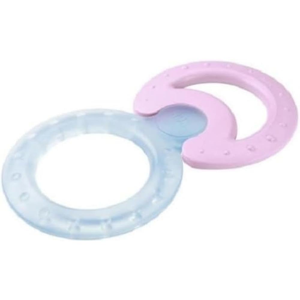 NUK Cooling Teething Ring Set- Assorted colours