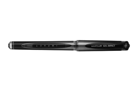 uni-ball UM-153S Signo Gel Impact Black Rollerball Pens. Premium Broad 1.0mm Ballpoint Tip for Super Smooth Writing, Colouring, Drawing. Refillable Fade & Water Resistant Uni Super Ink. 13pc Multipack uni-ball UM-153S Signo Gel Impact Black Rollerball Pens. Premium Broad 1.0mm Ballpoint Tip for Super Smooth Writing, Colouring, Drawing. Refillable Fade & Water Resistant Uni Super Ink. 13pc Multipack