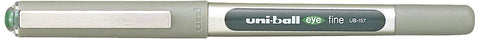 uni-ball Eye Fine UB-157 Rollerball Pen - Green, Pack of 12 uni-ball Eye Fine UB-157 Rollerball Pen - Green, Pack of 12