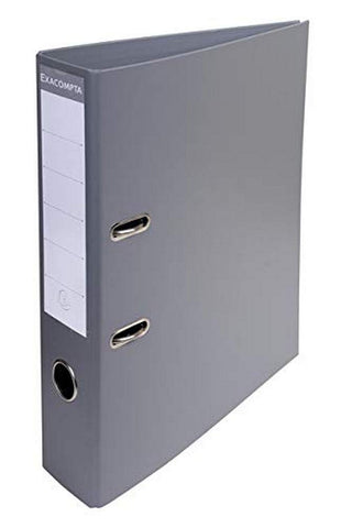 Exacompta - Ref. 53754E - Box of 10 Prem'Touch A4 lever arch files - Spine 70 mm - Mechanical 75 mm - External dimensions: 32 x 29 x 7 cm - Format to file A4 - Colour: Dark gray Exacompta - Ref. 53754E - Box of 10 Prem'Touch A4 lever arch files - Spine 70 mm - Mechanical 75 mm - External dimensions: 32 x 29 x 7 cm - Format to file A4 - Colour: Dark gray