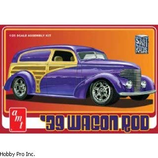 Platz AMT AMT1050 Chevrolet 1939 Wagon Rod, 1:25 Scale Platz AMT AMT1050 Chevrolet 1939 Wagon Rod, 1:25 Scale