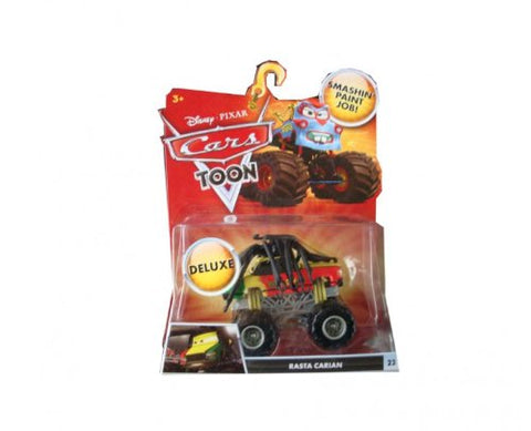 Mattel Disney Pixar Cars 155 Die Cast Car Oversized Vehicle - Rasta Carian Mattel Disney Pixar Cars 155 Die Cast Car Oversized Vehicle - Rasta Carian
