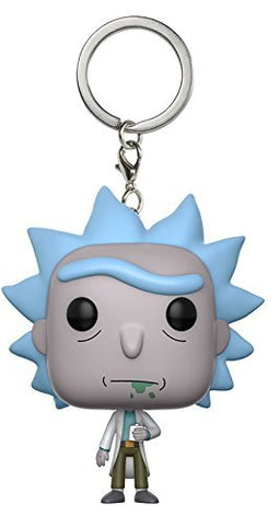 Funko Pop Keychain: Rick and Morty - Rick Toy Figure Funko Pop Keychain: Rick and Morty - Rick Toy Figure