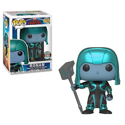 Marvel: Captain Marvel - Ronan the Accuser Funko Pop! Specialty Series Exclusive Vinyl Figure (Includes Compatible Pop Box Protector Case) Marvel: Captain Marvel - Ronan the Accuser Funko Pop! Specialty Series Exclusive Vinyl Figure (Includes Compatible Pop Box Protector Case)