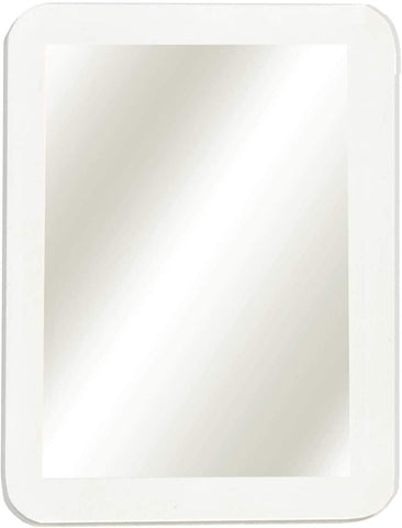 MIHAGUTY Magnetic Locker Mirror,5" x 7" Small Mirrors for Locker with Magnetic Backing,Real Glass Mirrors for School Locker, Bathroom, Household Refrigerator, Locker Accessory, Office, Home (White) MIHAGUTY Magnetic Locker Mirror,5" x 7" Small Mirrors for Locker with Magnetic Backing,Real Glass Mirrors for School Locker, Bathroom, Household Refrigerator, Locker Accessory, Office, Home (White)