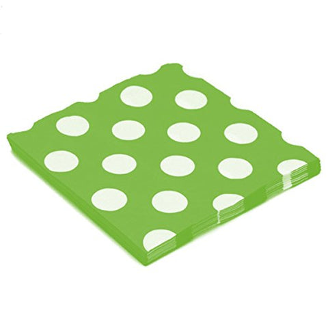 Luncheon Napkin Color Party Tableware, 16 Pieces, Made from Paper, Kiwi Green, by Amscan Luncheon Napkin Color Party Tableware, 16 Pieces, Made from Paper, Kiwi Green, by Amscan