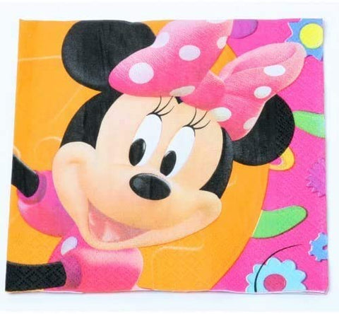 Minnie Mouse Lunch Napkins 16ct ~ Birthday Baby Party Supplies Minnie Mouse Lunch Napkins 16ct ~ Birthday Baby Party Supplies