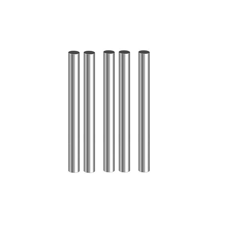 5Pcs 304 Stainless Steel Round Rod, 8mm Diameter Length 125mm Metal Solid Shaft Rods for Industry, Metal Working Hobbies and DIY Craft 5Pcs 304 Stainless Steel Round Rod, 8mm Diameter Length 125mm Metal Solid Shaft Rods for Industry, Metal Working Hobbies and DIY Craft
