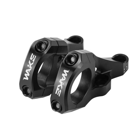 CYSKY Direct Mount Stem 31.8mm Clamp, 2 Pieces Lightweight Split Design for Dual Crown Forks (Black) CYSKY Direct Mount Stem 31.8mm Clamp, 2 Pieces Lightweight Split Design for Dual Crown Forks (Black)