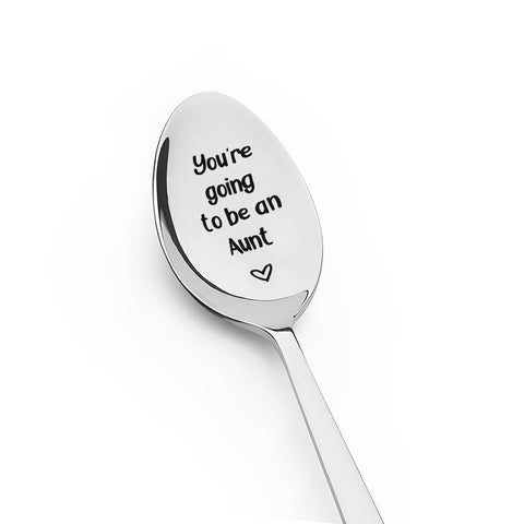 New Aunt Gifts First Time Christmas Gifts for Aunt Spoon Pregnancy Reveal Gift Gifts for Auntie Aunt Birthday Gifts for Aunty Auntie Engraved Spoon Pregnancy Announcement for Aunt New Aunt Gifts First Time Christmas Gifts for Aunt Spoon Pregnancy Reveal Gift Gifts for Auntie Aunt Birthday Gifts for Aunty Auntie Engraved Spoon Pregnancy Announcement for Aunt