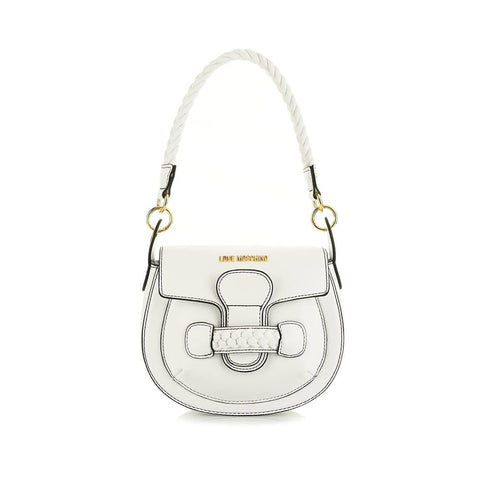 Love Moschino Women's JC4223PP0GKJ0 Shoulder Bag, White, 17X20X6 Love Moschino Women's JC4223PP0GKJ0 Shoulder Bag, White, 17X20X6
