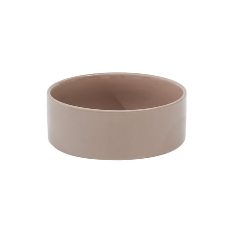 Havniva Ceramic Dog Bowls for Large Breed Dog Dish Pet Food and Water Bowl (Single Bowl - Brown Coffee, 8''D) Havniva Ceramic Dog Bowls for Large Breed Dog Dish Pet Food and Water Bowl (Single Bowl - Brown Coffee, 8''D)