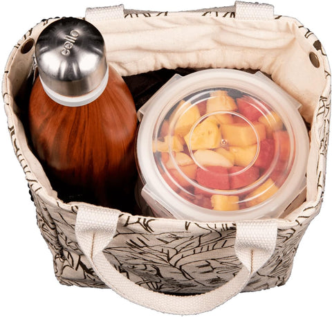 earthsave Insulated Lunch Bag for Office Women & Men (Orange & White) | Eco-Friendly Canvas Tiffin Bags for School, Cotton Drawstring Lunch Bag for Kids| Cloth Lunch Box Bags | Surfer Lunch Bag earthsave Insulated Lunch Bag for Office Women & Men (Orange & White) | Eco-Friendly Canvas Tiffin Bags for School, Cotton Drawstring Lunch Bag for Kids| Cloth Lunch Box Bags | Surfer Lunch Bag