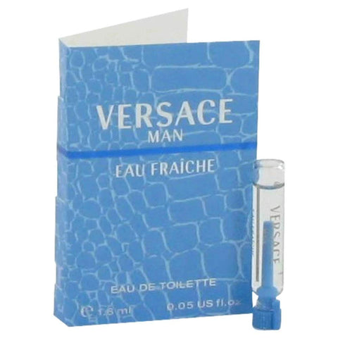 Versace Man by Versace Vial (sample) Eau Fraiche .03 oz for Men Versace Man by Versace Vial (sample) Eau Fraiche .03 oz for Men