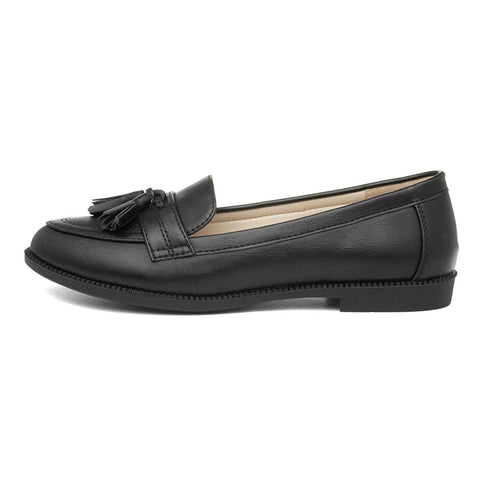 Lilley Anais Womens Black Matte Loafer - Size 5 UK - Black Lilley Anais Womens Black Matte Loafer - Size 5 UK - Black