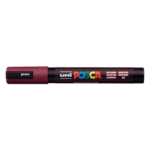 Uni-Ball Posca Medium Bullet Tip Marker - Red Wine Uni-Ball Posca Medium Bullet Tip Marker - Red Wine