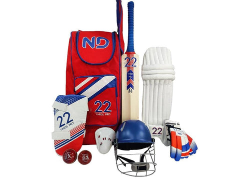 22YardsPro 2023 Cricket Kit 11pc Set Bat Ball Pad Leg Guard Glove BAT Boys Youths Mens UK (Boys RH (8-10 Years)) 22YardsPro 2023 Cricket Kit 11pc Set Bat Ball Pad Leg Guard Glove BAT Boys Youths Mens UK (Boys RH (8-10 Years))