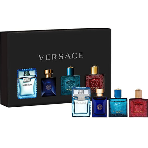 Versace Versace Miniaturen Set Man Limited Edition Versace Versace Miniaturen Set Man Limited Edition
