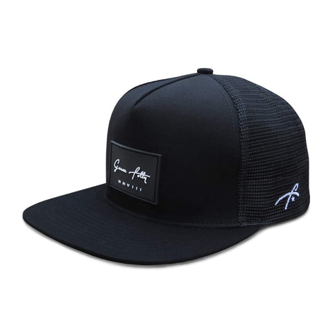 Grace Folly Trucker Hat for Men & Women. Snapback Mesh Caps Black Grace Folly Trucker Hat for Men & Women. Snapback Mesh Caps Black