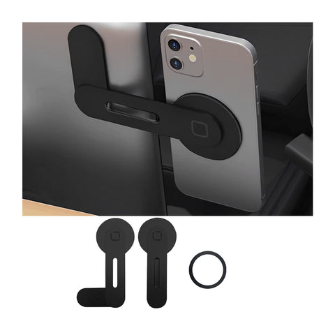 Magnetic Car Phone Mount, Invisible Design for Tesla Model 3/X/Y/S, Strong Magnet and 90° Rotation, Foldable Phone Holder for Car Screen Laptop, Compatible with All iPhone, Android, Smartphones Magnetic Car Phone Mount, Invisible Design for Tesla Model 3/X/Y/S, Strong Magnet and 90° Rotation, Foldable Phone Holder for Car Screen Laptop, Compatible with All iPhone, Android, Smartphones