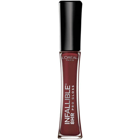 L’Oreal Paris Makeup Infallible 8 Hour Hydrating Lip Gloss, Raisin, 0.21 Fl Oz L’Oreal Paris Makeup Infallible 8 Hour Hydrating Lip Gloss, Raisin, 0.21 Fl Oz