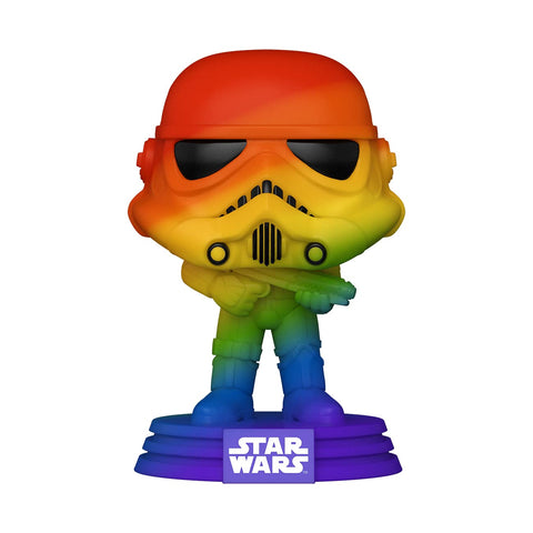 Funko POP Star Wars: Pride - Stormtrooper (Rainbow), Multicolor Funko POP Star Wars: Pride - Stormtrooper (Rainbow), Multicolor