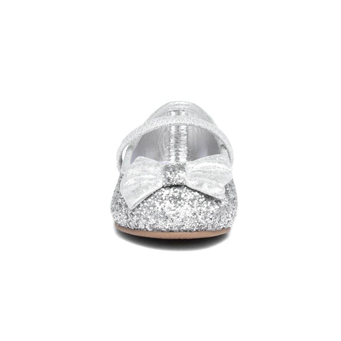 Lilley Sparkle Girls Silver Ballerina - Size 13 Child UK - Multicolour Lilley Sparkle Girls Silver Ballerina - Size 13 Child UK - Multicolour