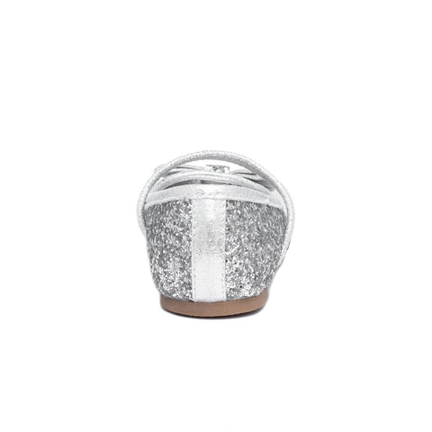 Lilley Sparkle Girls Silver Ballerina - Size 13 Child UK - Multicolour Lilley Sparkle Girls Silver Ballerina - Size 13 Child UK - Multicolour
