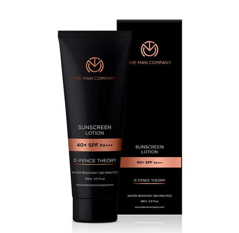 THE MAN COMPANY Face Sun Cream SPF 40 Face Cream (59 ml) - Face Sunscreen for Acne Prone Skin & Oily Skin - Travel Size Sunscreen - Facial Natural Sunscreen - Waterproof Sun Cream, UVA UVB Block THE MAN COMPANY Face Sun Cream SPF 40 Face Cream (59 ml) - Face Sunscreen for Acne Prone Skin & Oily Skin - Travel Size Sunscreen - Facial Natural Sunscreen - Waterproof Sun Cream, UVA UVB Block