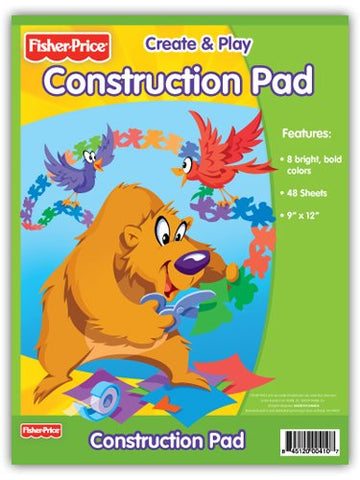 Primary Colors Fisher Price Construction Pad (410-24-FP)