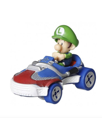 Hot Wheels Mario Kart Baby Luigi Sneeker Hot Wheels Mario Kart Baby Luigi Sneeker