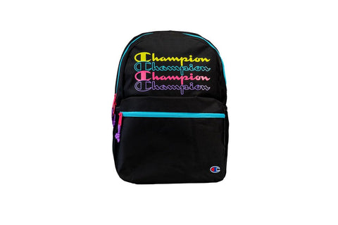 Champion Youthquake Backpack - Black/Multi - One Size Champion Youthquake Backpack - Black/Multi - One Size