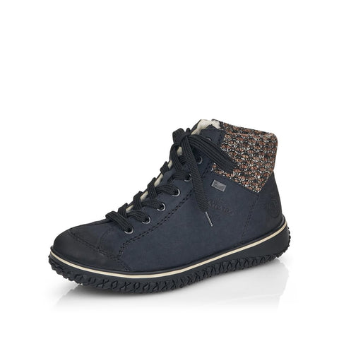 Rieker Women Trainers Z4243, Ladies Low-Tops,Water Repellent,riekerTEX,lace up Shoe,Sports Shoe,Leisure,Low Shoe,Blue (Blau Kombi / 14),40 EU / 6.5 UK Rieker Women Trainers Z4243, Ladies Low-Tops,Water Repellent,riekerTEX,lace up Shoe,Sports Shoe,Leisure,Low Shoe,Blue (Blau Kombi / 14),40 EU / 6.5 UK