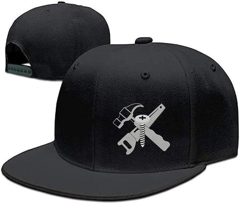 Renovation Workers Hat Snapback Hats for Men Funny Hammers Saws Nails Tools Adjustable Baseball Cap Flat Bill Hat for Boy Decoration Themed Outdoor Architects Cool Renovation Workers Hat Snapback Hats for Men Funny Hammers Saws Nails Tools Adjustable Baseball Cap Flat Bill Hat for Boy Decoration Themed Outdoor Architects Cool