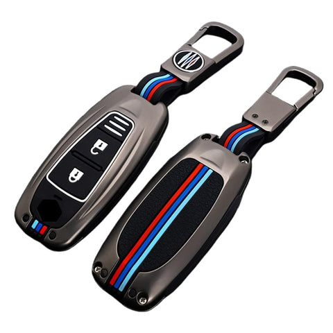 OTMIK Zinc Alloy Car Key Cover Case Compatible with Suzuki Vitara Swift Kizashi SX4 Ignis Baleno Ciaz (Matte Color 3 Buttons A) OTMIK Zinc Alloy Car Key Cover Case Compatible with Suzuki Vitara Swift Kizashi SX4 Ignis Baleno Ciaz (Matte Color 3 Buttons A)