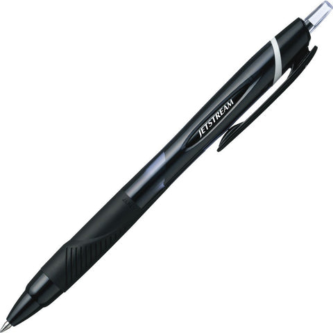 UNI-BALL JETSTREAM SXN-150-07 RETRACTABLE ROLLERBALL PEN Black Barrel with BLACK Ink UNI-BALL JETSTREAM SXN-150-07 RETRACTABLE ROLLERBALL PEN Black Barrel with BLACK Ink