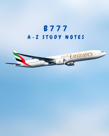 Emirates B777 A-Z Notebook Emirates B777 A-Z Notebook