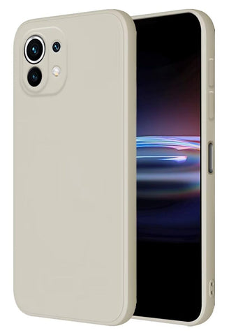 HONLEN Protection Case for Xiaomi MI 11 Lite / 11 Lite 5G / 11 Lite 5G NE (6.55" Inches) Liquid TPU Silicone Cover, Shockproof and Anti-Scratch Ultra Slim Soft Silicone Case Antique White HONLEN Protection Case for Xiaomi MI 11 Lite / 11 Lite 5G / 11 Lite 5G NE (6.55" Inches) Liquid TPU Silicone Cover, Shockproof and Anti-Scratch Ultra Slim Soft Silicone Case Antique White