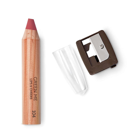 KIKO MILANO - Green Me Lips & Cheeks 104 Lipstick and blush pencil KIKO MILANO - Green Me Lips & Cheeks 104 Lipstick and blush pencil
