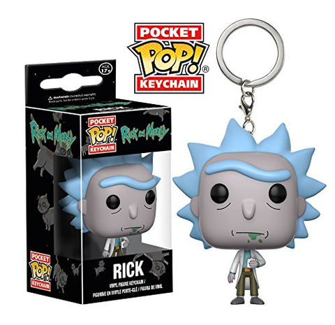 Funko Pop Keychain: Rick and Morty - Rick Toy Figure Funko Pop Keychain: Rick and Morty - Rick Toy Figure