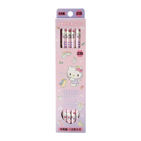 Sanrio 566152 Pencil Pack, 2B, Hello Kitty, Hello Kitty, 0.3 x 0.3 x 6.9 inches (0.8 x 0.8 x 17.6 cm), Kids Learning Stationery, Character Sanrio 566152 Pencil Pack, 2B, Hello Kitty, Hello Kitty, 0.3 x 0.3 x 6.9 inches (0.8 x 0.8 x 17.6 cm), Kids Learning Stationery, Character