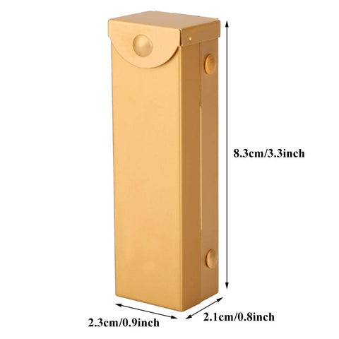 Dice Set with Box, 5pcs Aluminium Alloy Dices Set with Storage Box Suitable for a Variety of Table Games, Poker, Monopoly, etc(Gold-Rectangle-Gold) Dice Set with Box, 5pcs Aluminium Alloy Dices Set with Storage Box Suitable for a Variety of Table Games, Poker, Monopoly, etc(Gold-Rectangle-Gold)